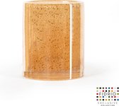 Design vaas Cilinder small - Fidrio copper - glas, mondgeblazen - diameter 9 cm hoogte 11 cm