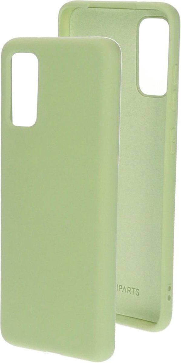 Mobiparts hoesje geschikt voor de Samsung Galaxy S20 - Siliconen - Groen