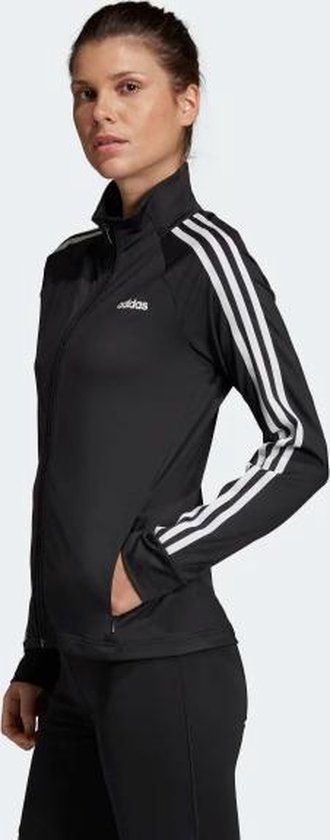 adidas D2M 3-Stripes vest dames zwart/wit | bol.com
