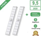 Gluxury Kastverlichting - LED - 2 stuks - 3m - met bewegingssensor