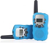 Walkie Talkie Spider Duo set blauw