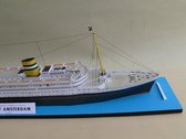 ss Nieuw Amsterdam, bouwplaat/schaalmodel in karton , schaal 1/350