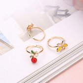 Hiden | Fancy Kinder Ringen - Kindersieraden - Mode & Fashion - Cute | 5 ringen