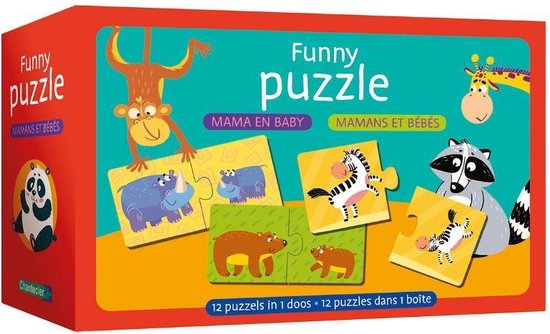 Puzzle Funny Maman Et Bebe Puzzle Funny Mamans Et Bebes Bol Com