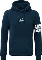 Malelions Captain Hoodie - Navy/Off-White - L