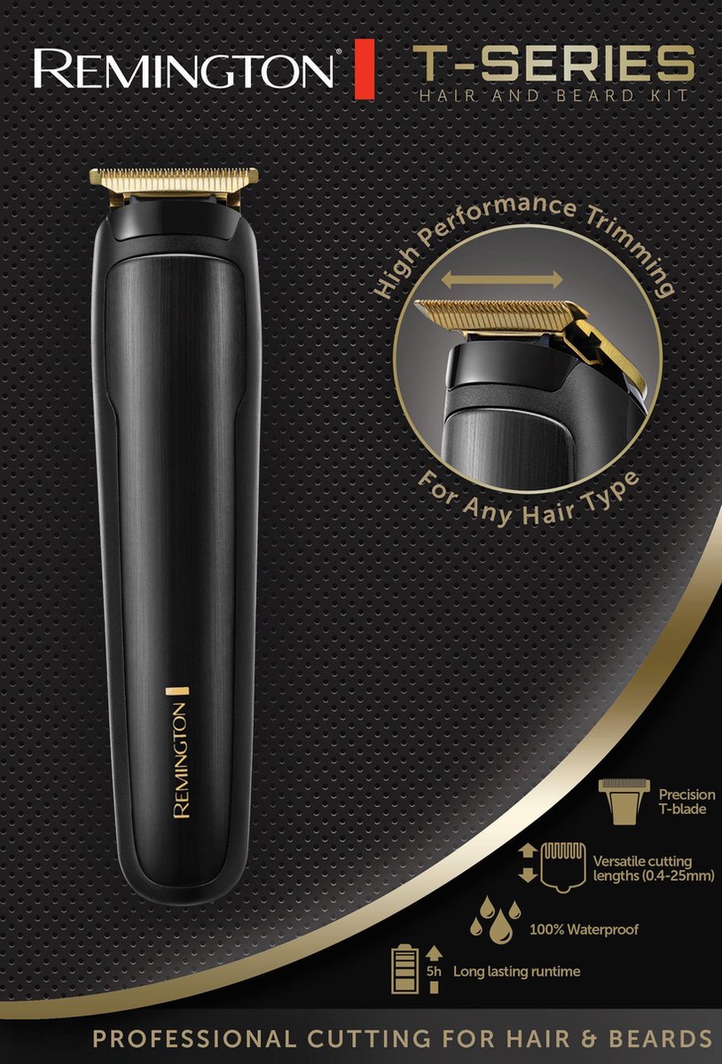 Remington T-Series Baard & Haar – Baardtrimmer/Tondeuse MB7050