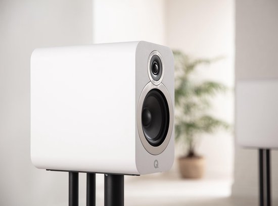 Q Acoustics 3030i Hifi - Boekenplank Luidspreker - Mat Wit (per paar) — afbeelding 3
