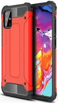 GSM-Basix Anti Shock Backcover voor Samsung Galaxy A41 Rood