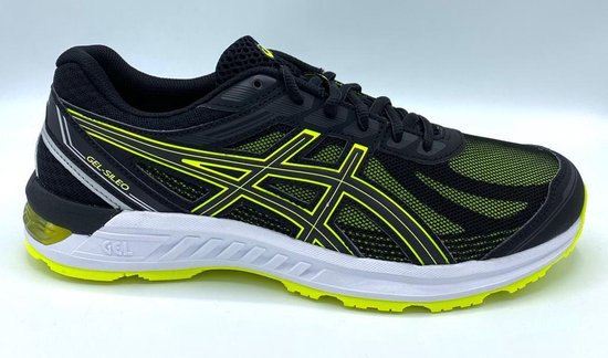 Asics Gel Sileo Sportschoenen Heren - Performance Black/Neon Lime - Maat 48  | bol.com