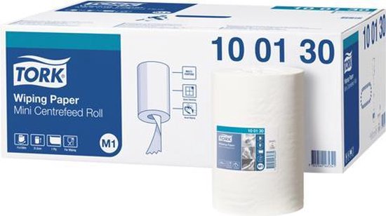 Tork Paper Mini Centerfeed Roll 1-laags 21,5 cm x 120 m 100130