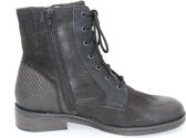 Hleioform biker boot- Zwart H- dubbele rits- maat 41