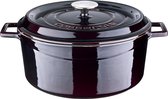 Lava Gietijzeren Braadpan - Inductie Stoofpot - Gietijzer Stoofpan - Ø 28 cm