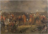 De slag bij Waterloo, Jan Willem Pieneman - Foto op Forex - 70 x 50 cm (B2)