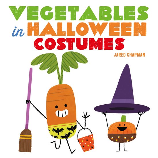 Vegetables in Halloween Costumes - cover