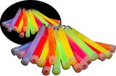 25 x 6 inch Glow Sticks Mixed | Lichtgevende sticks 15 cm x 10 mm