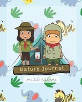Nature Journal For Little Explorers: Cute Scout Camping Journal Travel Activity Planner Notebook - RV Logbook Hiking Checklist Keepsake Memories For K