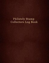 Philately Stamp Collectors Log Book