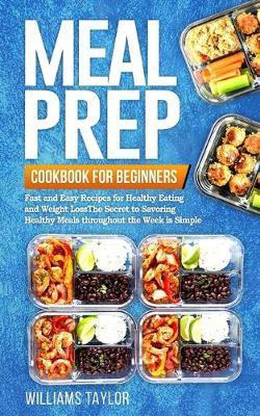 Meal Prep Cookbook for Beginners - cover