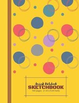 Amiesk Notebook - Sketch Book - 140 pages (7.44 x 9.69 inch)