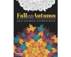 Fall into Autumn Adult Mandala Coloring Book