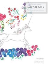 Amazing Unicorn Graph Paper Notebook Square Grid Journal (8.5 x 11): 120 pages (60 sheets) (Grid Size: 0.25 inches)
