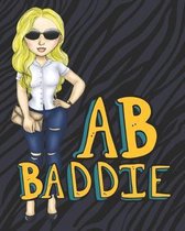 AB Baddie: 200 page Notebook for women with albinism to write in. Large size 8x10