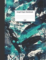 Graph Paper Notebook 5x5: Quad Ruled 5 Squares Per Inch Grid Paper. Math and Science Composition Notebook for Students and Teachers. Perfect for