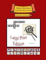 Whimsy Word Search: Large Print Edition, Volume 1, Pictograms Edition