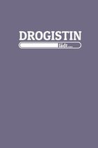 Drogistin l�dt: Notizen - gepunktet, liniertes Notizbuch - f�r Notizen, Erinnerungen, Daten - Notizbuch f�r Drogistin in Ausbildung