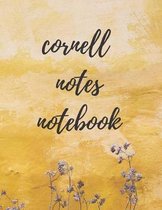 Cornell Notes Notebook: Perfect For Organizing, Taking And Formatting Study Notes, For College And University Students, 8.5 x 11'' 150 Pages