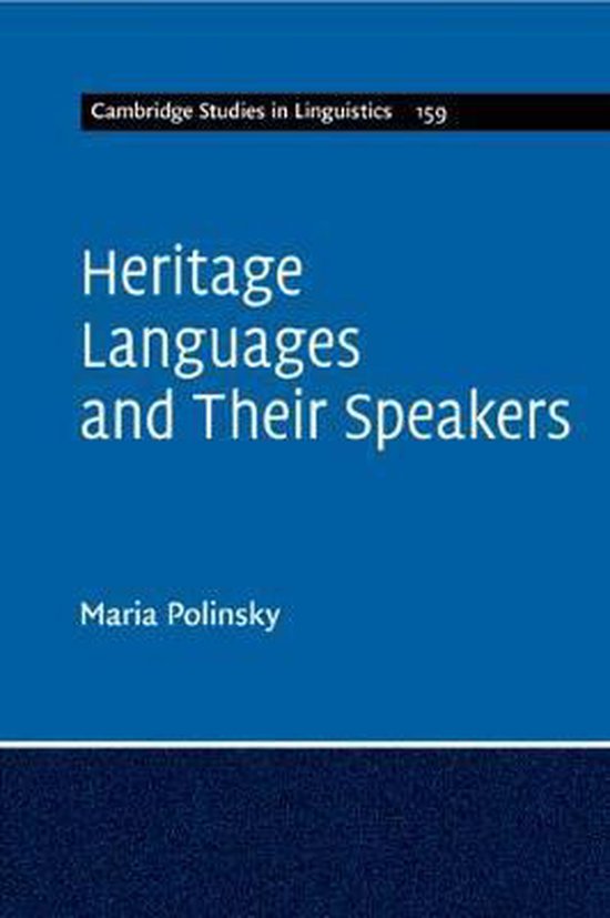 Heritage Languages and Their Speakers