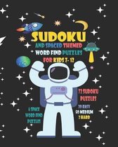 Sudoku And Space Themed Word Find Puzzles For Kids 7-12