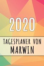 2020 Tagesplaner von Marwin: Personalisierter Kalender f�r 2020 mit deinem Vornamen