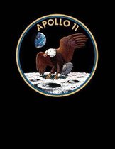 Apollo 11: NASA Apollo 11 Mission 50th Anniversary Moon Landing Lunar Module Notebook Journal Logbook