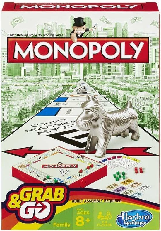 Thumbnail van een extra afbeelding van het spel Monopoly Reiseditie