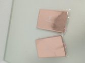Notitieblokken 2 stuks - roze met opdruk