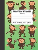 Composition Notebook Monkeys