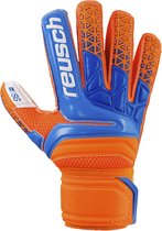 Reusch Prisma SG Finger Support  Keepershandschoenen - Maat 9  - Unisex - blauw/oranje
