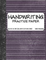Handwriting Practice Paper: Dotted Mid-lines Uppercase and Lowercase Writing Sheets Notebook For Kids (Kindergarten To 3rd Grade Students)