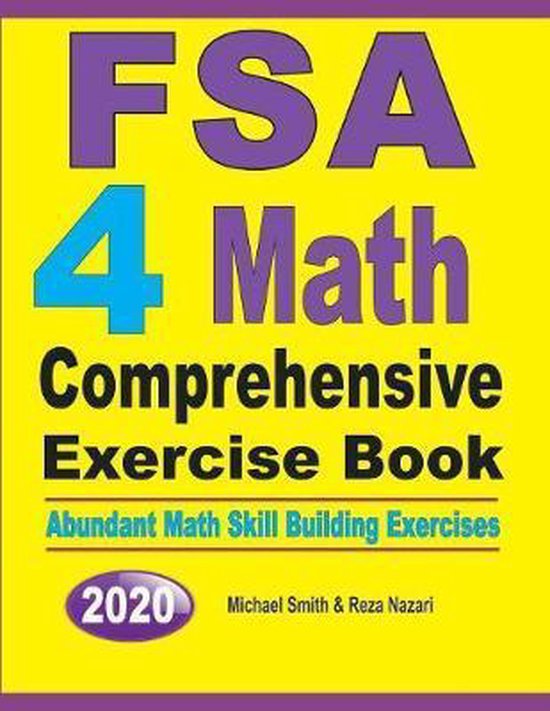 FSA 4 Math Comprehensive Exercise Book - cover