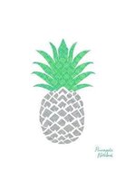 Pineapple Notebook: Lined College Ruled Note Book Paper For Work, Home Or School. Cute Stylish Trendy Notepad Journal For Taking Notes, Di