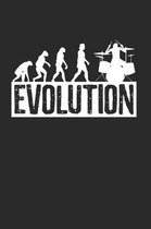 Drummer Musician Evolution Notebook