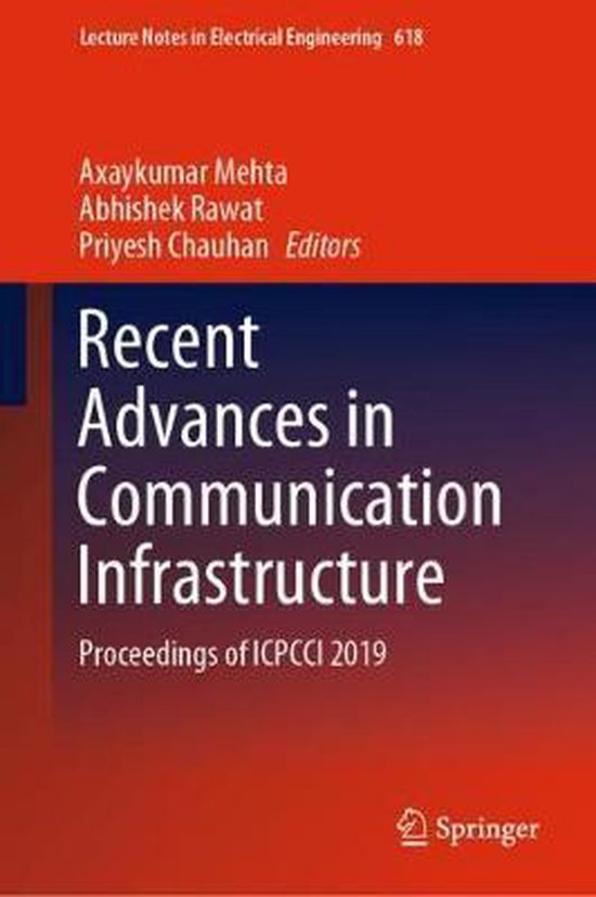 Lecture Notes in Electrical Engineering618- Recent Advances  ... - cover