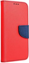 Fancy Book case Geschikt voor Samsung Galaxy A50 rood/navy