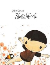 Collect happiness sketchbook(Drawing & Writing)( Volume 3)(8.5*11) (100 pages)