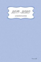 2019 - 2020 18 Month Planner; Periwinkle: US Month to View Calendar, Schedule Planner and Appointment Diary