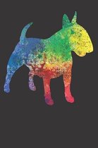 Bull Terrier Dog LGBT Notebook Journal: Bull Terrier Dog LGBT Notebook Journal Gift College Ruled 6 x 9 120 Pages
