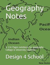 Geography Notes: A 136 Pages notebook for geography Collage & University Students