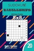 Sudoku Battleships - 200 Easy Puzzles 8x8 (Volume 20)
