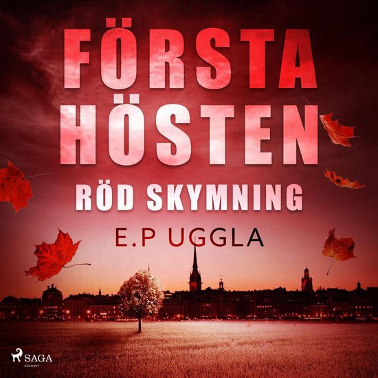 Första hösten: röd skymning - cover